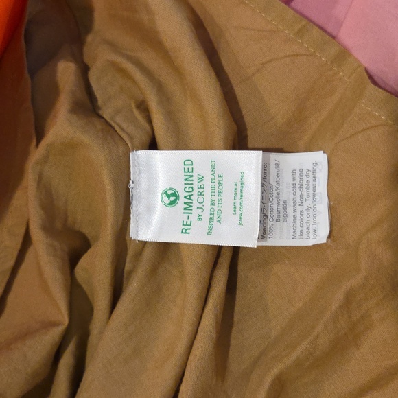 J. Crew Colorful Striped Cotton Midi Dress - Picture 4 of 5